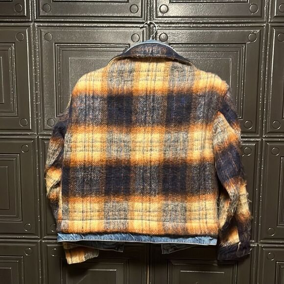 Allsaints ivy checked jacket - Picture 2 of 4
